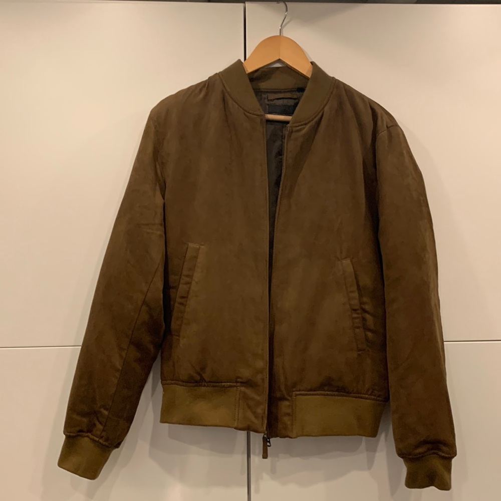 Uniqlo Brown Insulated Bomber Jacket